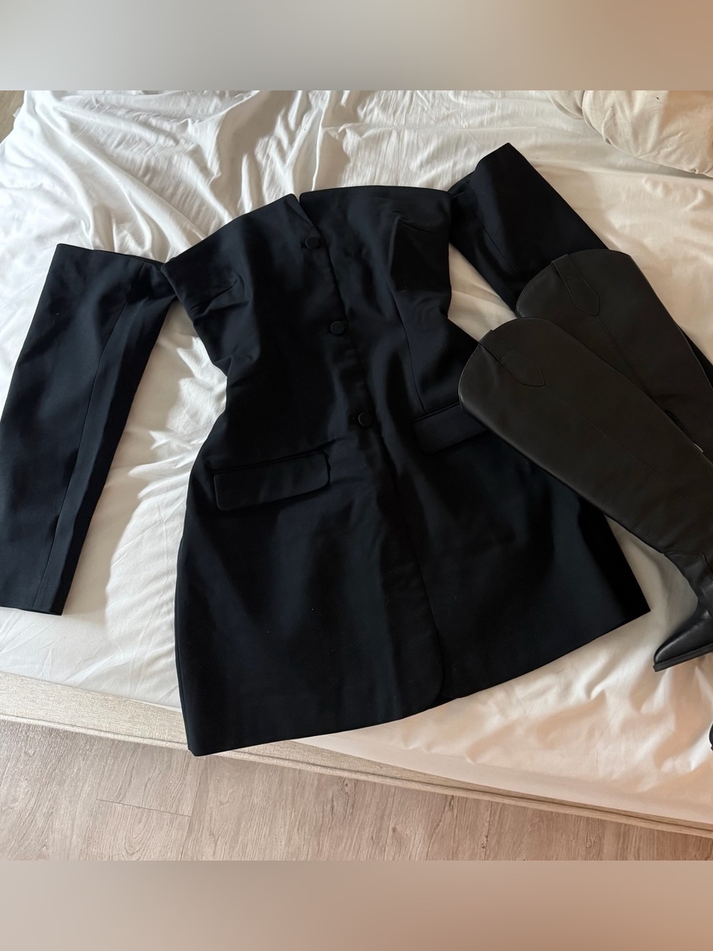Abercrombie & Fitch Black Mini Dress